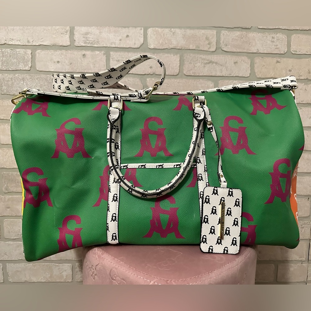 Steve Madden l Multi BSpeedy Duffle Travel Overnight Carry-On Tote Bag Crossbody